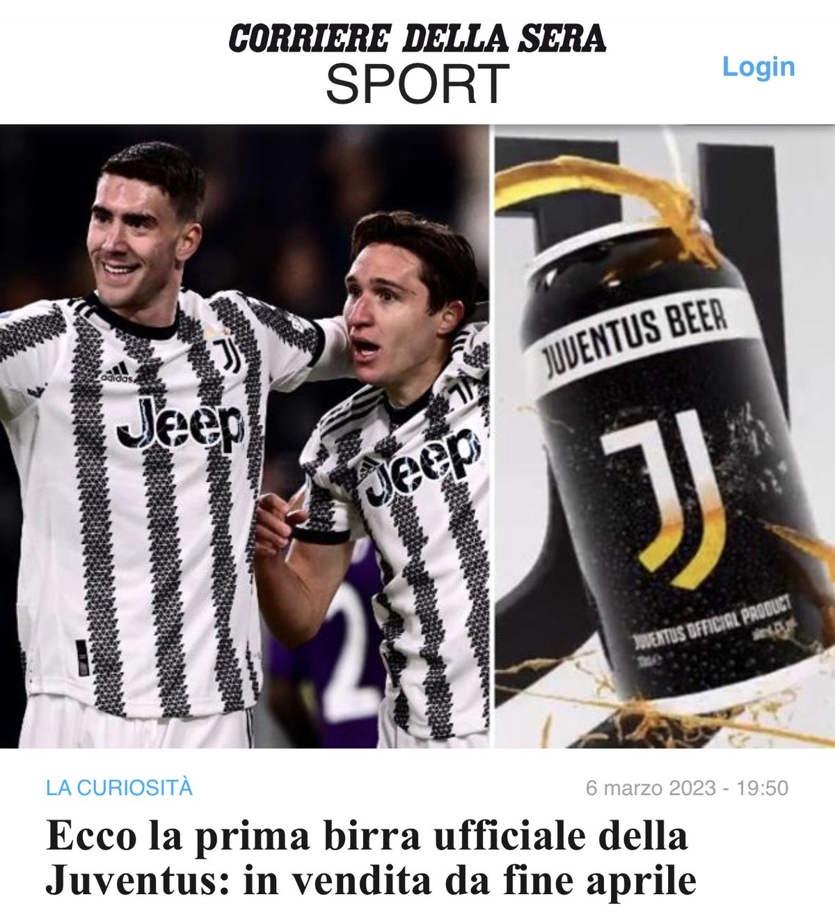 3D design per la birra della Juventus — immagine 4