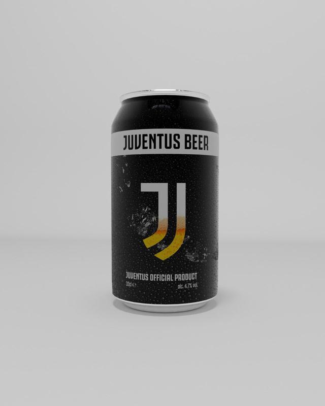 3D design per la birra della Juventus
